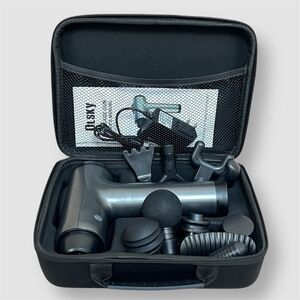 OLsky Deep Tissue Muscle Massage Gun Handheld Body Massager Portable 10 Heads
